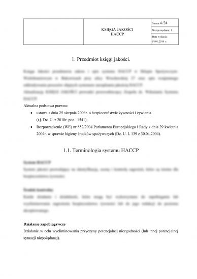 Żłobek - Księga HACCP + GHP-GMP dla żłobka 2